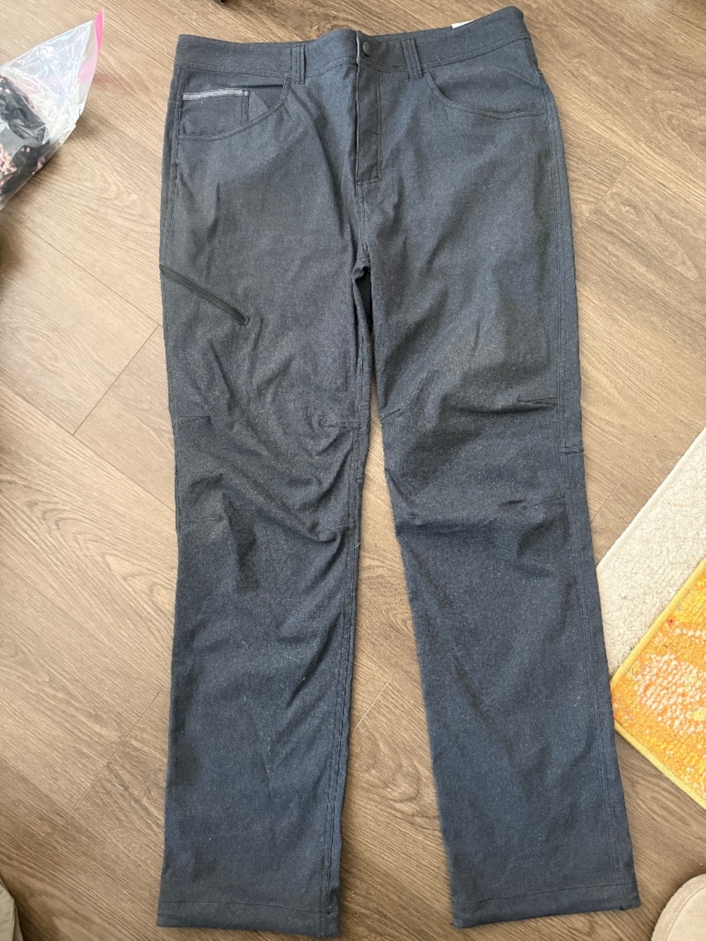 NWT Royal Robbins Outdoor Hiking Pants | Charcoal Gray | 36x32